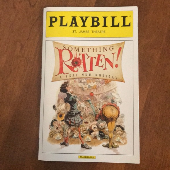 Other - Something Rotten! Playbill ORIGINAL CAST